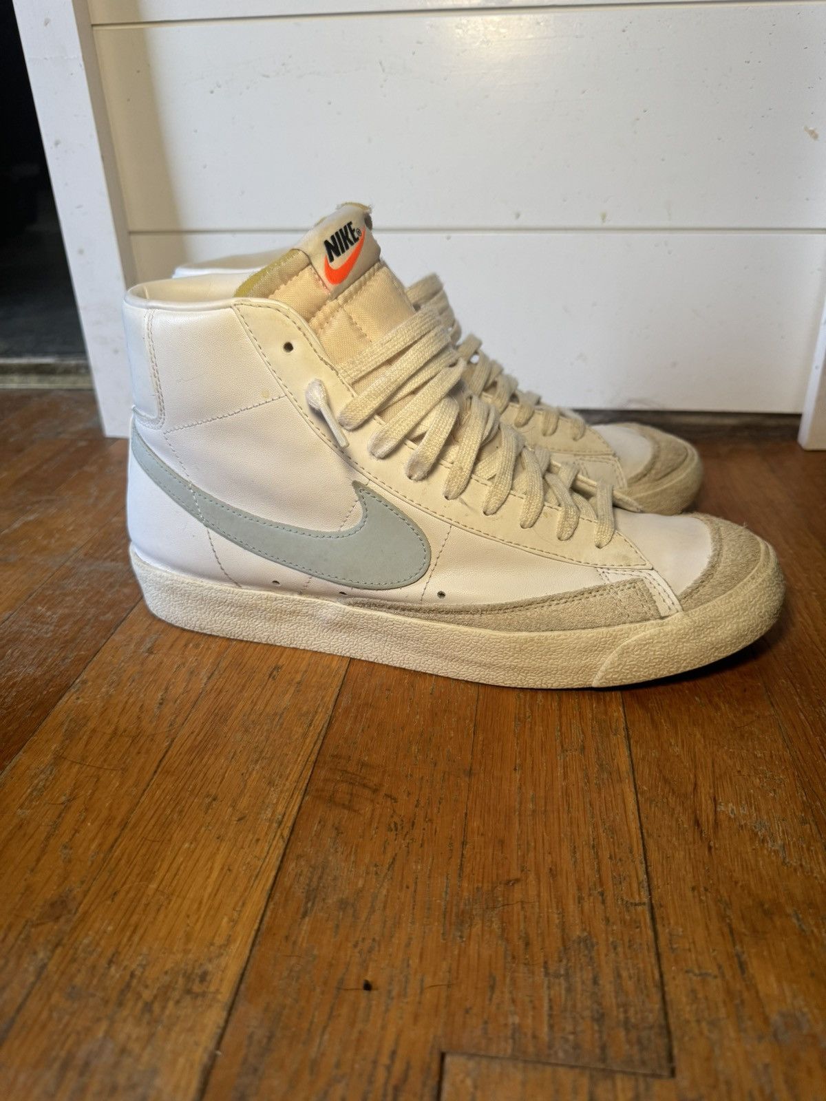 image of Nike Blazer Mid '77 Vintage 'like Mike' Shoes in White, Men's (Size 10.5)