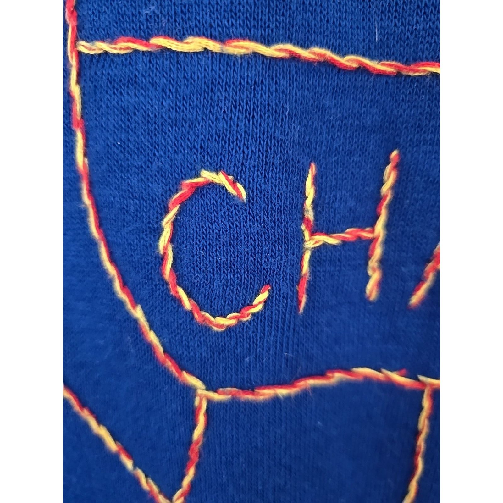 Vintage Creslan Casuals Blue Sweater "The CHAMP" SIZE MEDIUM Surf Size US M / EU 48-50 / 2 - 6 Thumbnail