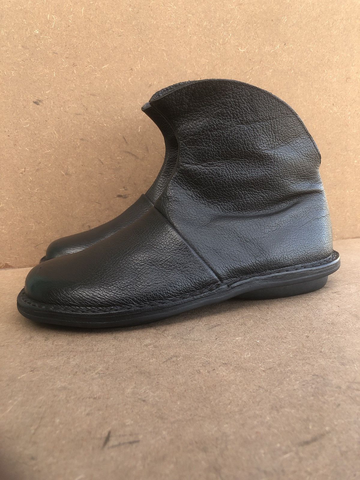 Trippen Trippen Black Calfskin Leather Women’s Boots Size 38 Size US 7 / IT 37 - 2 Thumbnail