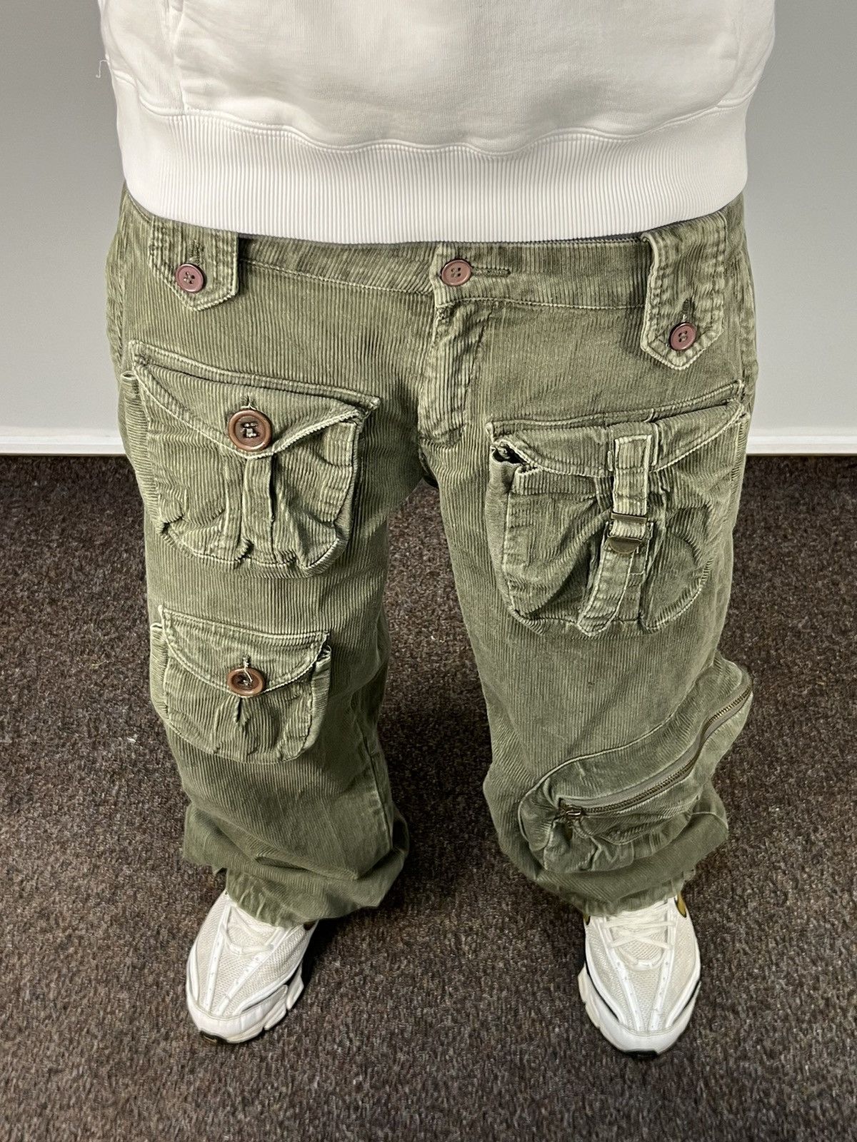 Vintage Archive Japanese multi pocket pants corduroy Size US 32 / EU 48 - 6 Thumbnail