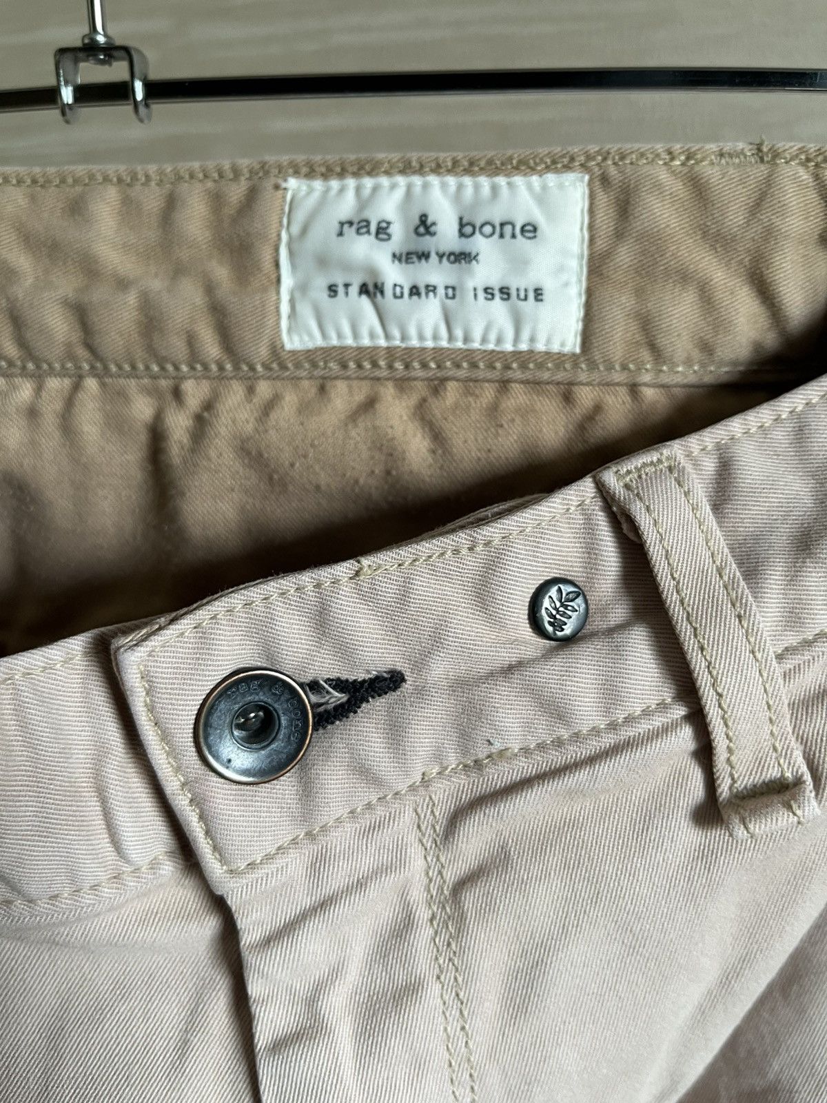 Rag & Bone Rag & Bone New York Made In USA Beige Pants Jeans Size US 31 - 7 Thumbnail
