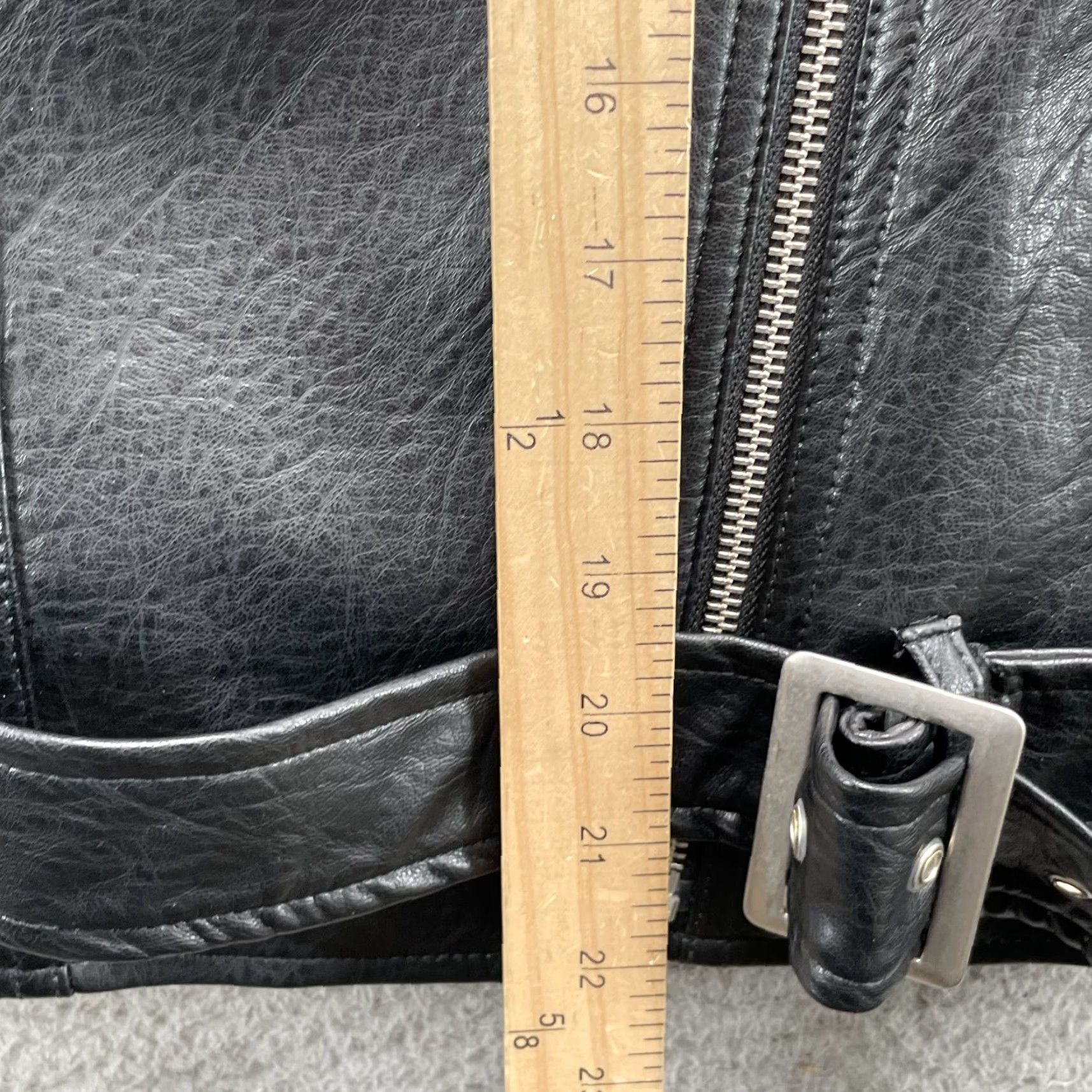 Old Navy Old Navy Moto Jacket Women XS Y2k Vegan Leather Grunge Biker Chic Punk 90s Retro Size XS / US 0-2 / IT 36-38 - 5 Thumbnail