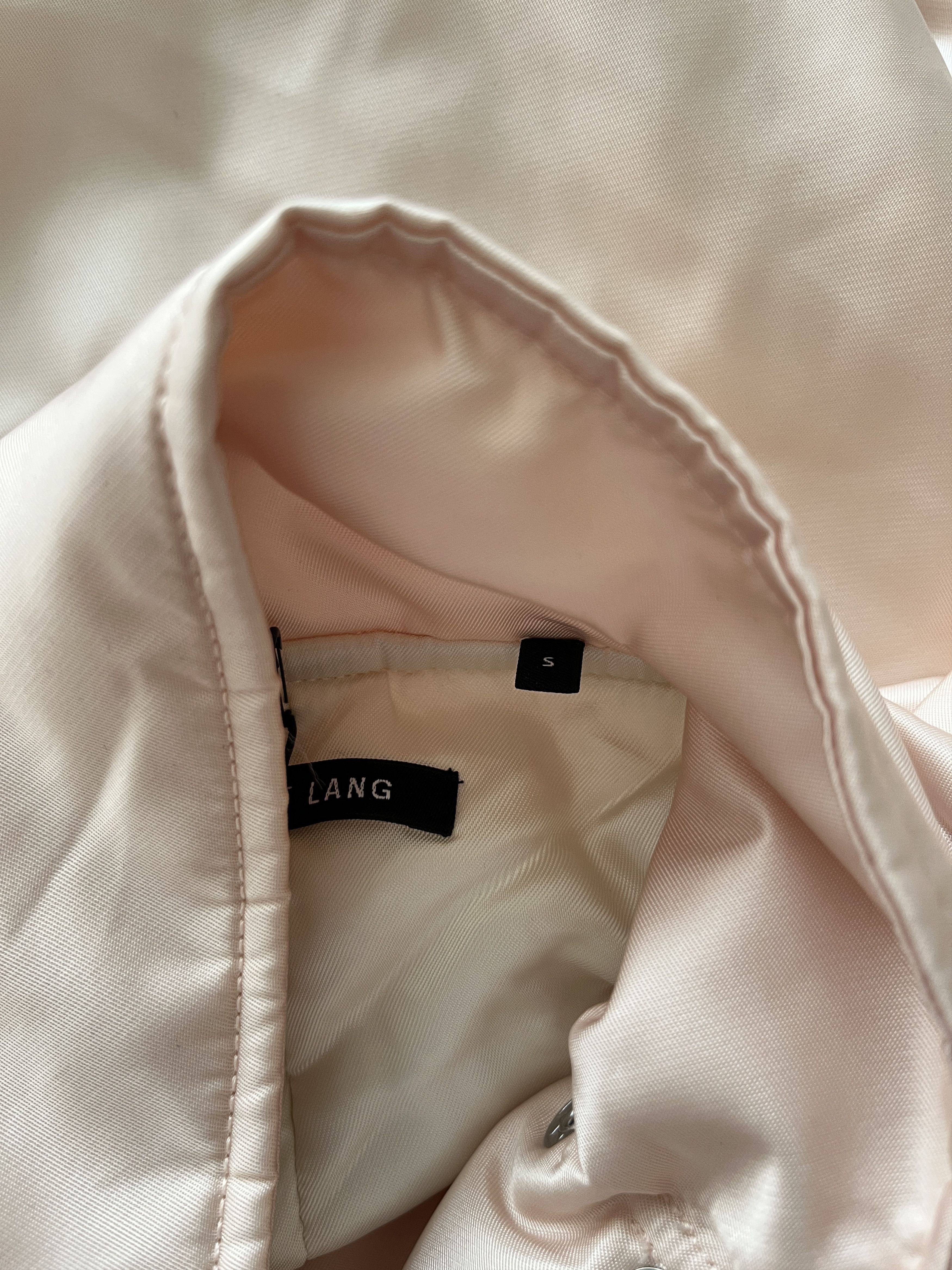 Helmut Lang ⚡️QUICK SALE⚡️Helmut Lang Pale Pink Nylon Bomber Jacket Size US S / EU 44-46 / 1 - 4 Thumbnail