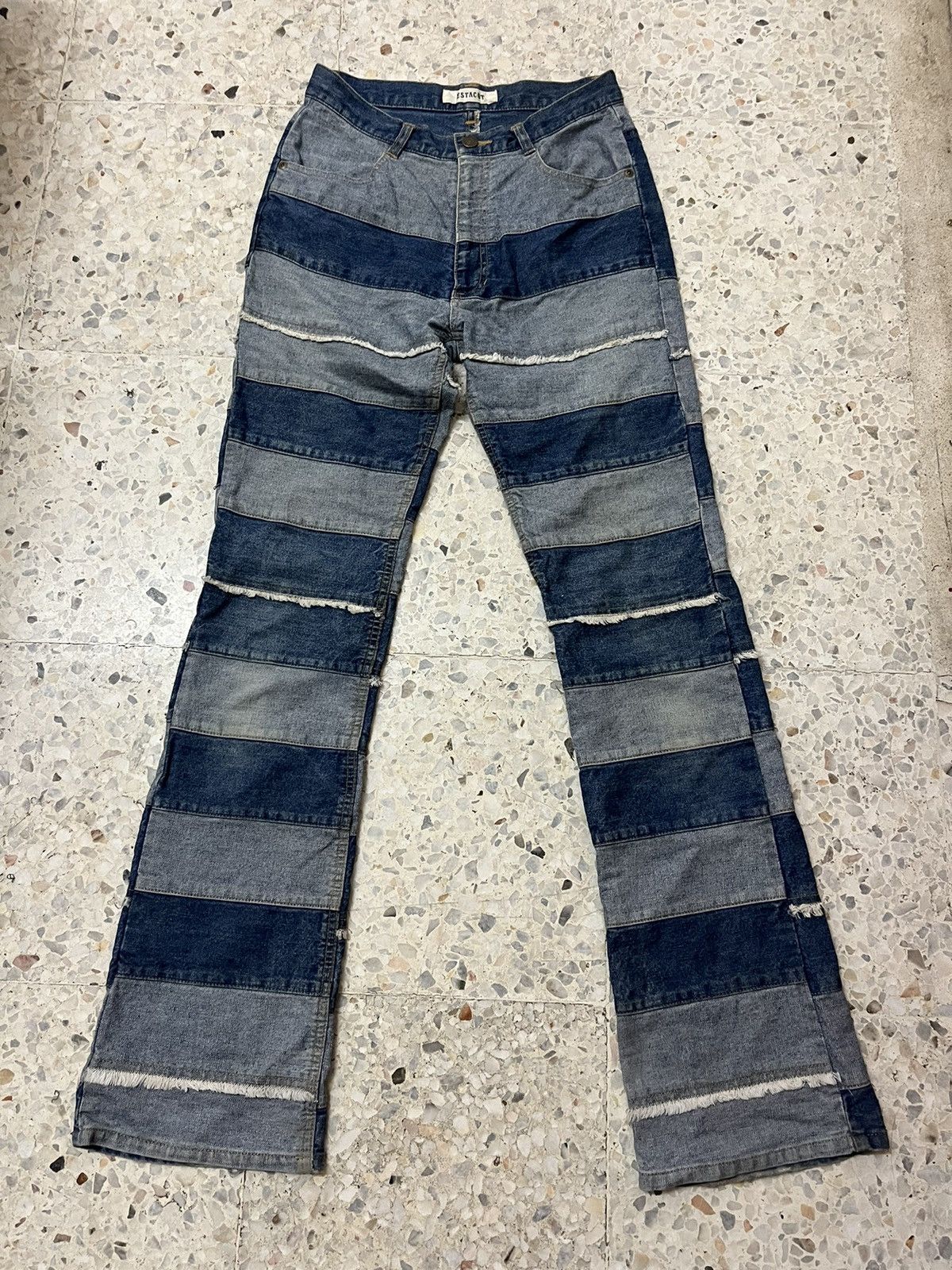Vintage Vintage Japanese brand ESTACOT design hagi Flare Jeans Size US 28 / EU 44 - 1 Thumbnail