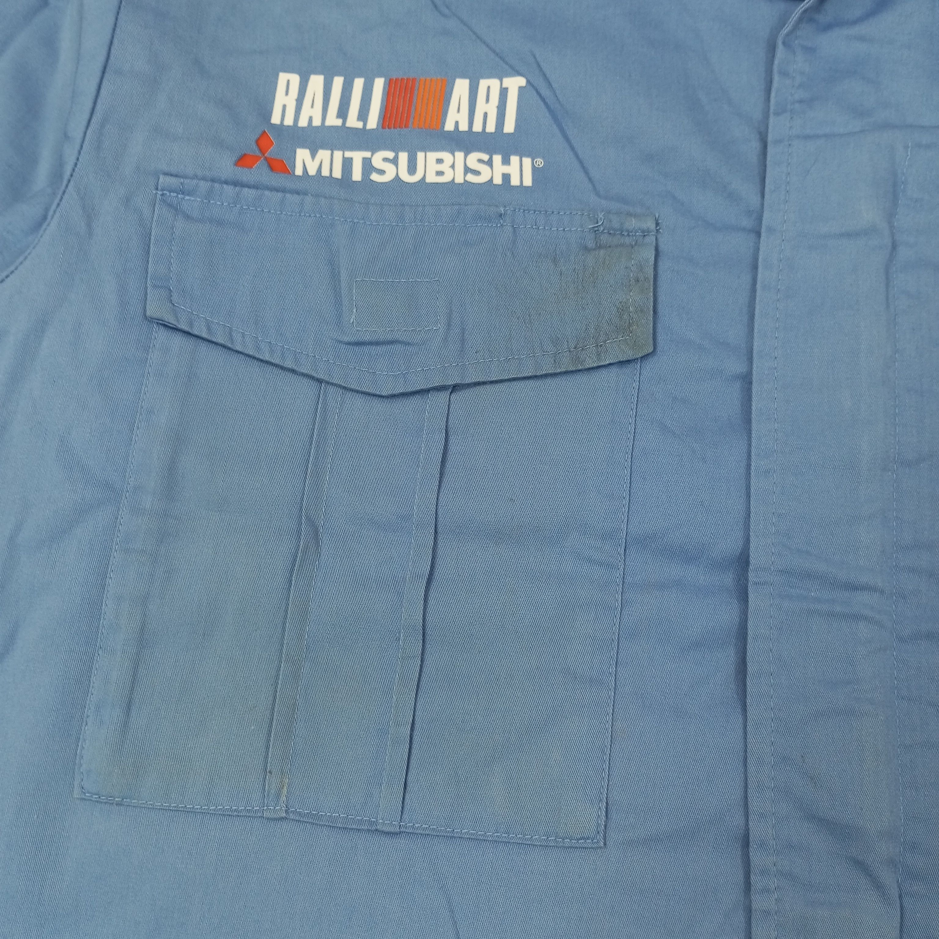 Vintage Mitsubishi Ralli Art Motorsports Custom Art Jacket c246n1 Size US L / EU 52-54 / 3 - 5 Thumbnail