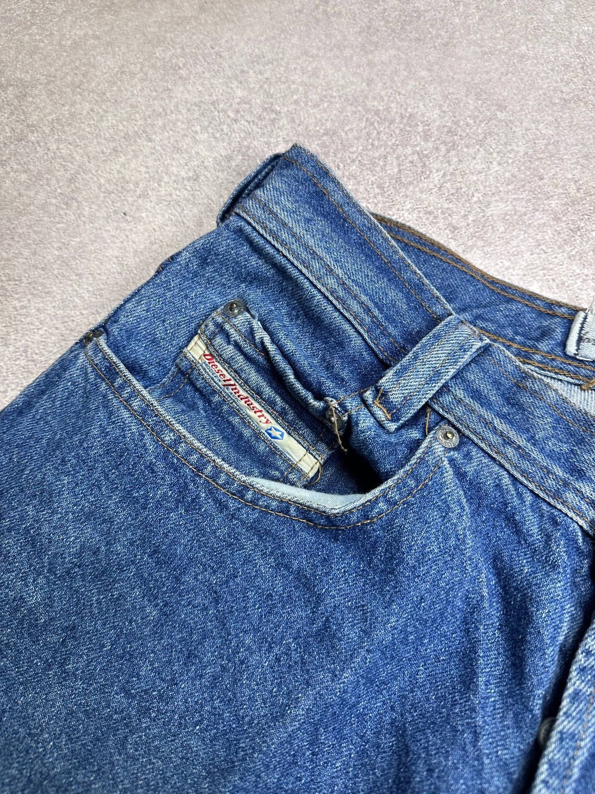 Diesel Vintage 90s Diesel Baggy Denim Jeans Crazy Fit 34 Size US 34 / EU 50 - 7 Thumbnail