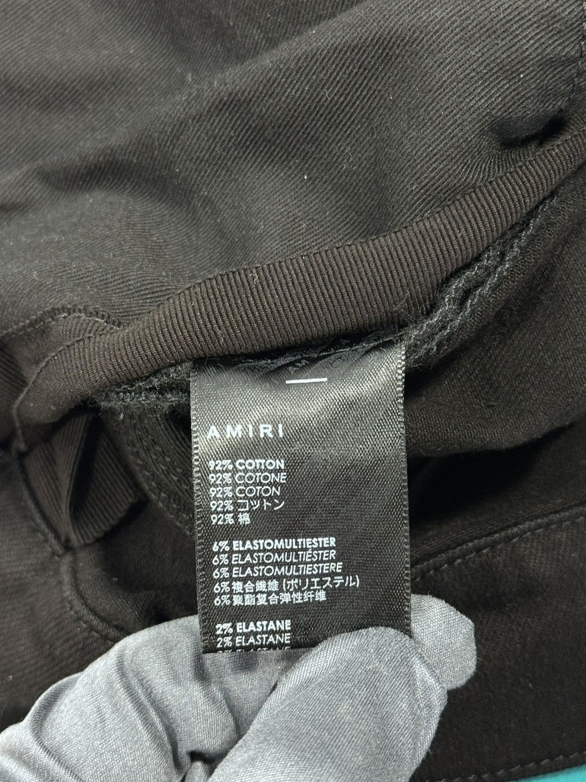 Amiri BLACK DENIM JEANS Size US 34 / EU 50 - 10 Thumbnail