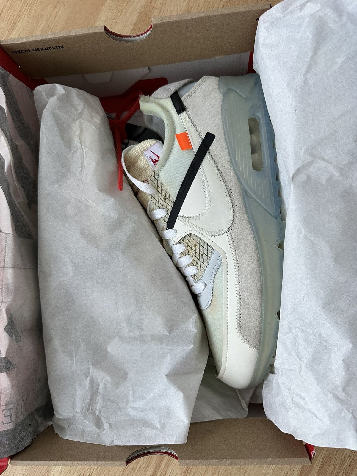 Nike × Off-White Size 10.5 - Nike Air Max 90 x OFF-WHITE The Ten 2017 Size US 10.5 / EU 43-44 - 9 Thumbnail