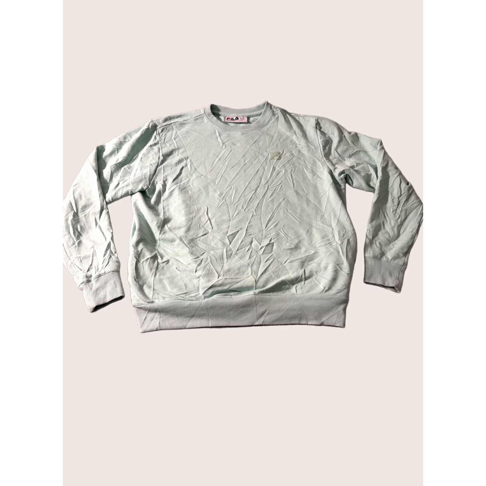 Fila FILA Shirt Mens M Green Sweatshirt Lightweight Pullover Crewneck Logo Casual Size US M / EU 48-50 / 2 - 1 Thumbnail