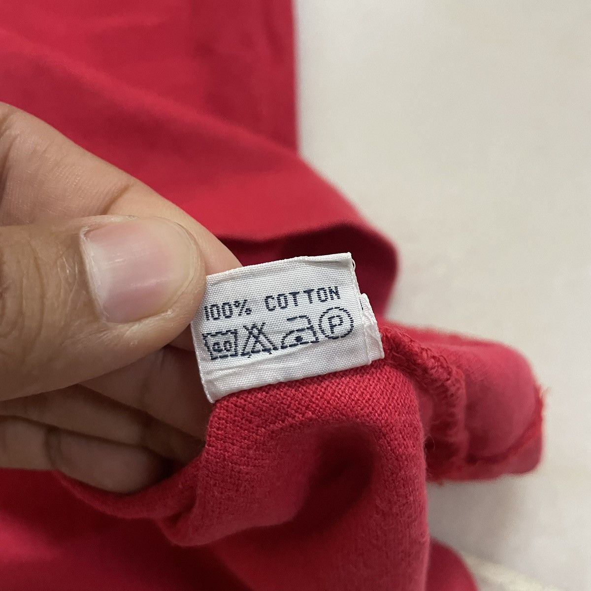 Polo Ralph Lauren Vintage Collar Polo Raplh Lauren Red Size US M / EU 48-50 / 2 - 9 Thumbnail