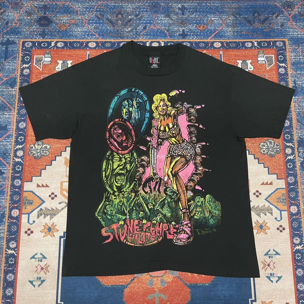 Vintage Vintage Stone Temple Pilots 1993 Size US XL / EU 56 / 4 - 1 Thumbnail