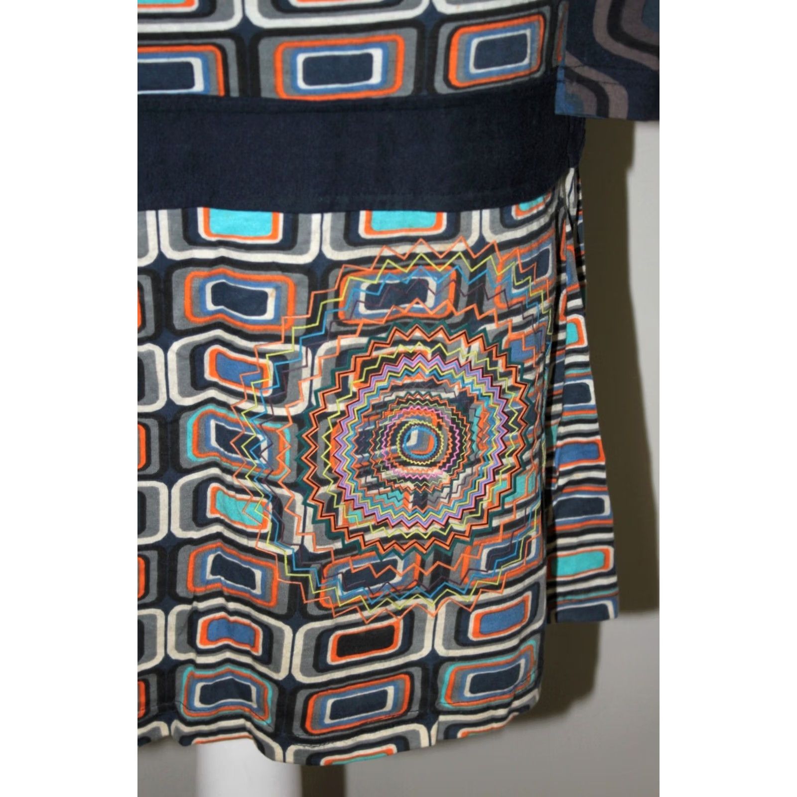 Desigual Desigual womens Multicoloured A-Line Dress Size S Size S / US 4 / IT 40 - 2 Thumbnail
