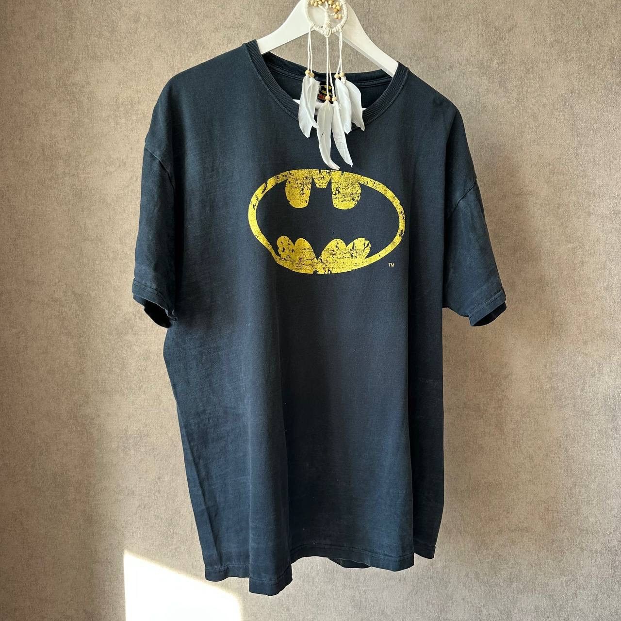 DC Comics × Y/Project Vintage DC Marvel Comics Batman tee big logo trashed 2009 Size US XXL / EU 58 / 5 - 1 Thumbnail
