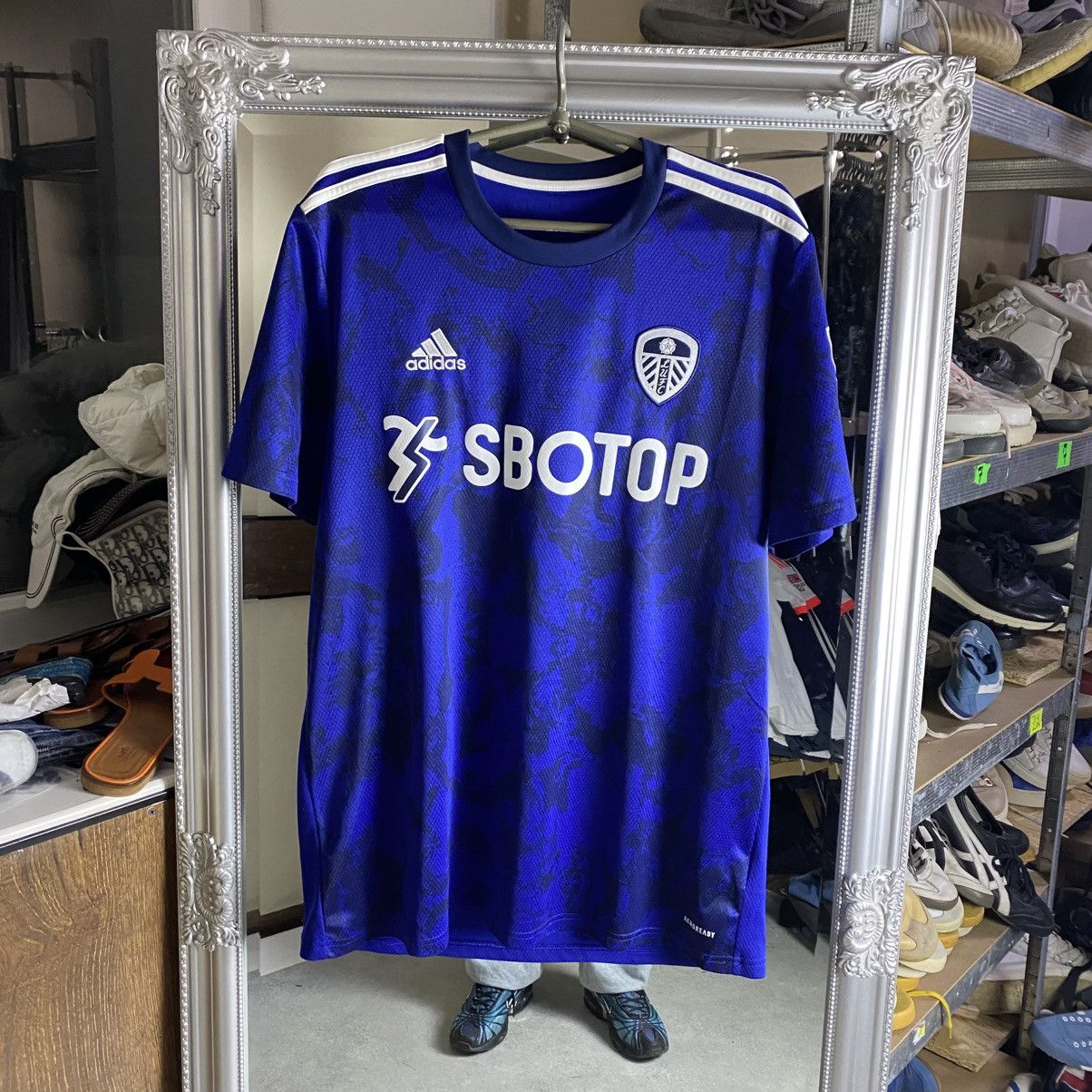 Adidas Adidas Leeds United Soccer Jersey Size:L Size US L / EU 52-54 / 3 - 1 Thumbnail