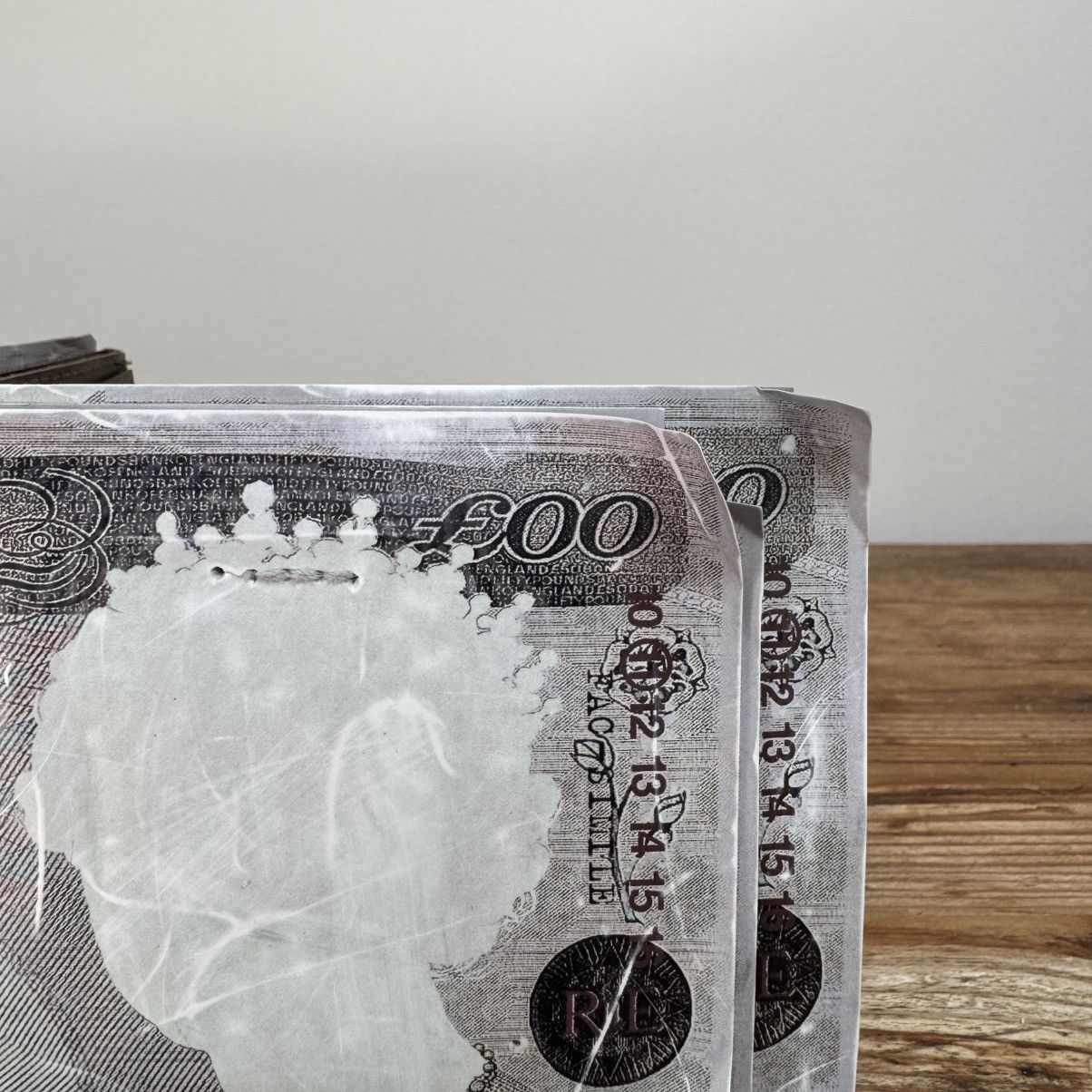 Maison Margiela 2008 Martin Margiela 00 British Pound Bill Bi-Fold Wallet Size ONE SIZE - 7 Thumbnail