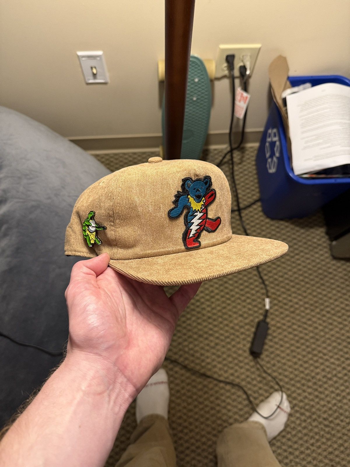 Grateful Dead Grateful dead corduroy hat Size ONE SIZE - 2 Thumbnail