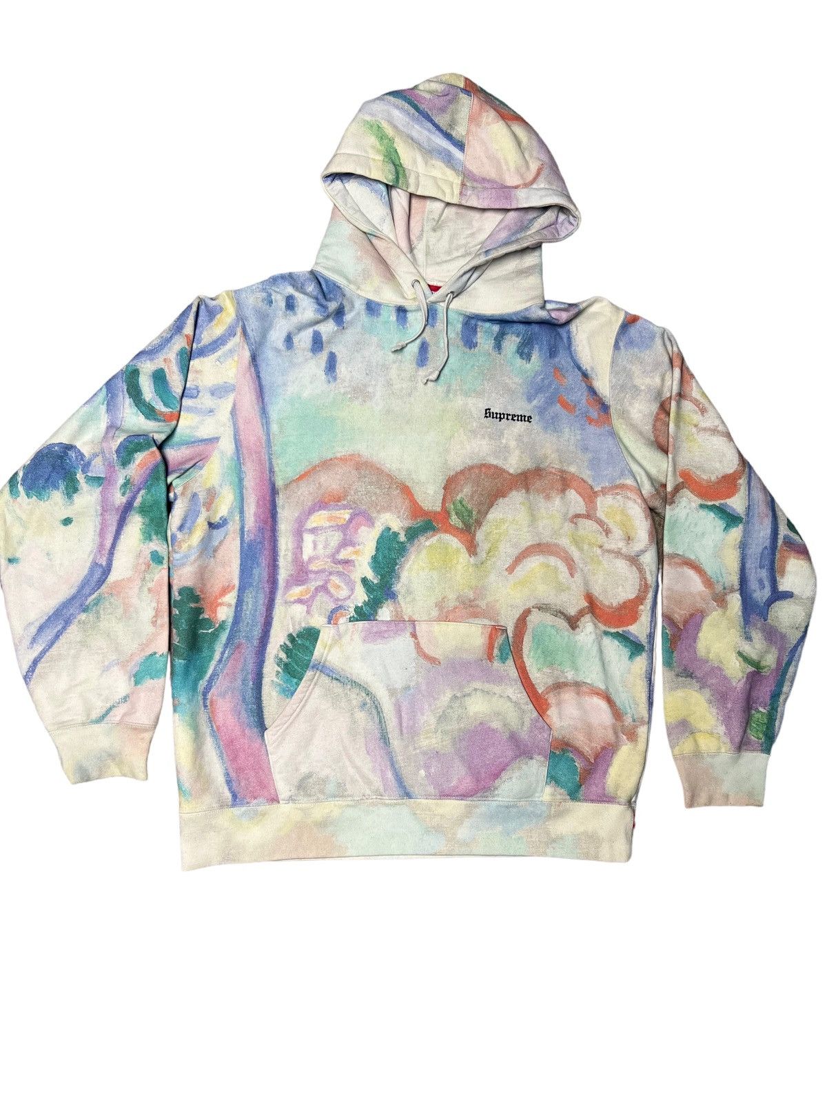 Landscape hoodie hot sale supreme