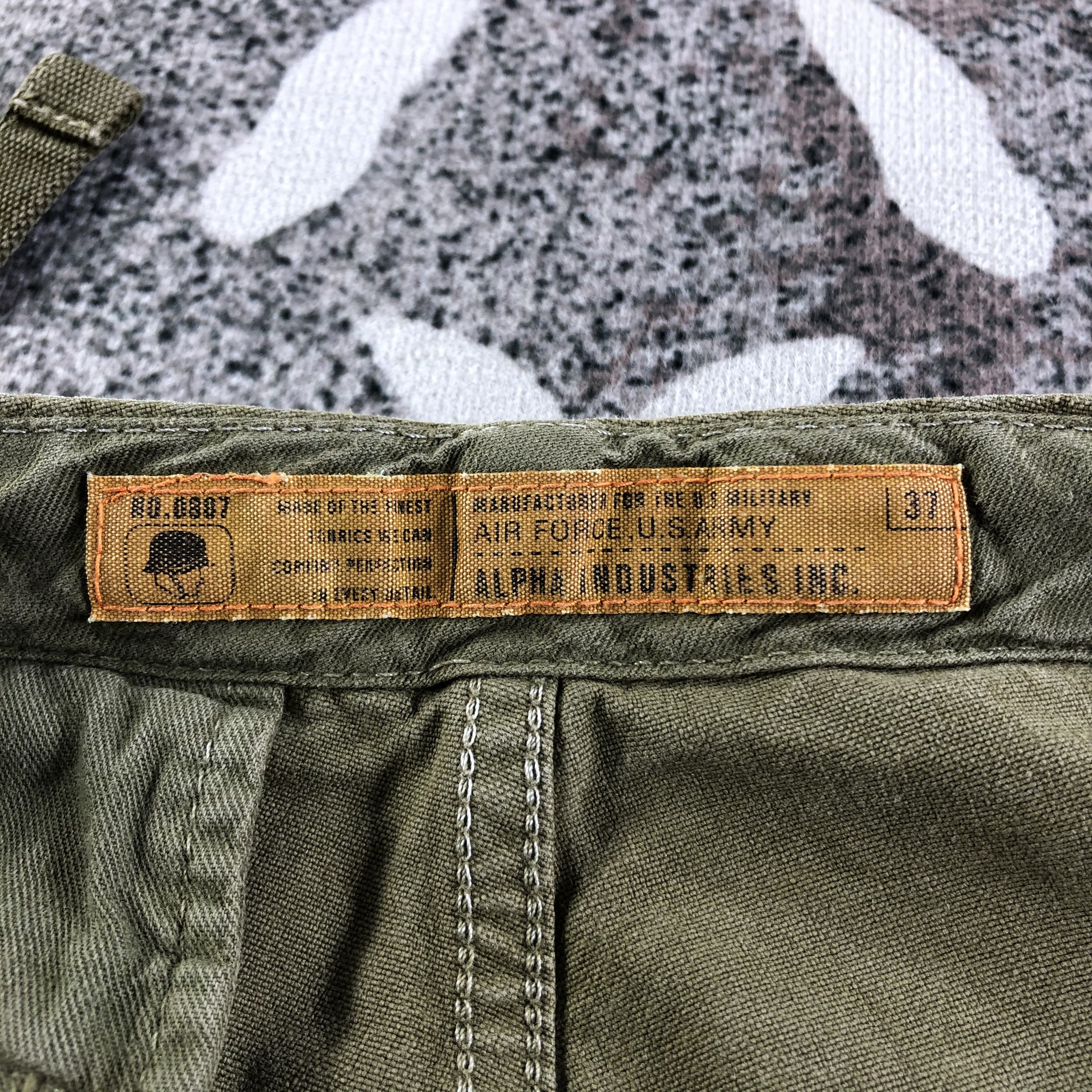 Alpha Industries Alpha Industries Cargo Pants Size US 28 / EU 44 - 7 Thumbnail