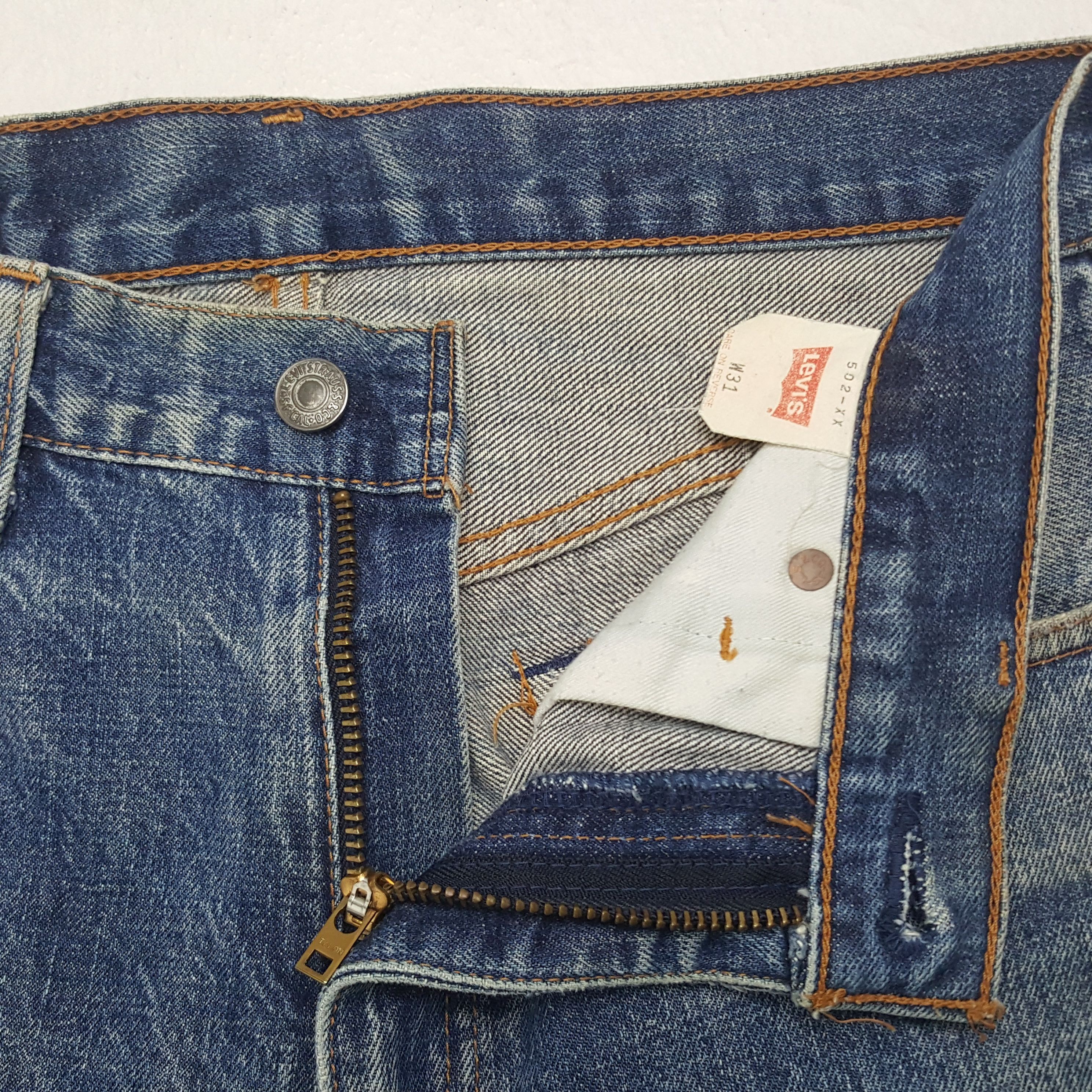Levi's × Vintage Vintage Levi's Selvedge American Distressed Denim Jeans Size US 29 - 7 Thumbnail