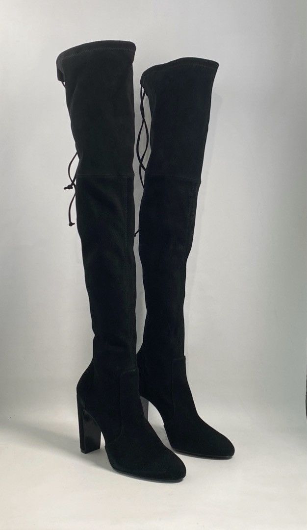 Stuart Weitzman Stuart Weitzman Vidaland Suede Over The Knee Boots size 6.5 Size US 6.5 / IT 36.5 - 4 Thumbnail
