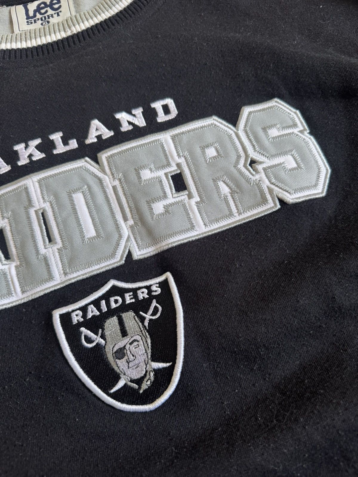 Lee × NFL Lee sport Oakland Raiders XL sweatshirt NFL pullover jumper Size US XL / EU 56 / 4 - 6 Thumbnail