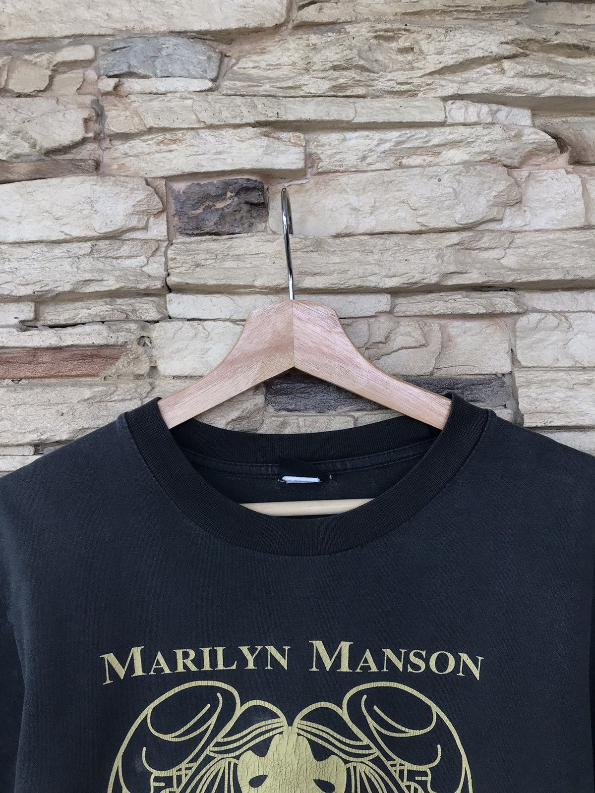Band Tees Vintage Y2K Marilyn Manson Distressed Band Tee Size US S / EU 44-46 / 1 - 3 Thumbnail