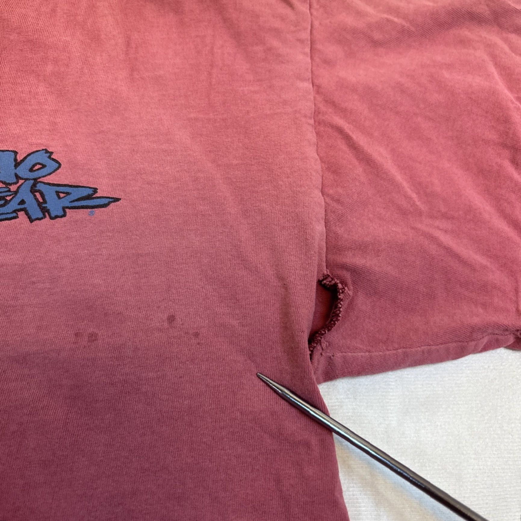 No Fear VINTAGE No Fear T-Shirt 90s X-Large Red Short Sleeve Men's Dream Thief Of Dreams Single Stitch 1990s Fear The Thief Of Dreams (No Fear) Size US XL / EU 56 / 4 - 4 Thumbnail
