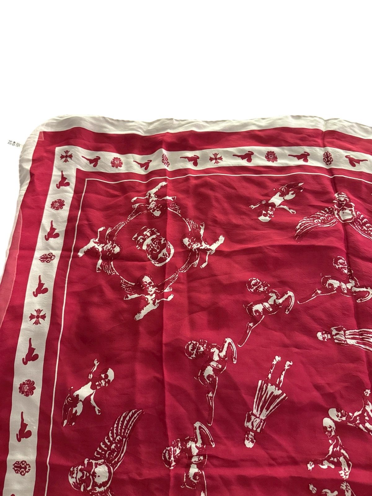 Chrome Hearts Chrome Hearts x FOTI silk scarf Size ONE SIZE - 2 Thumbnail