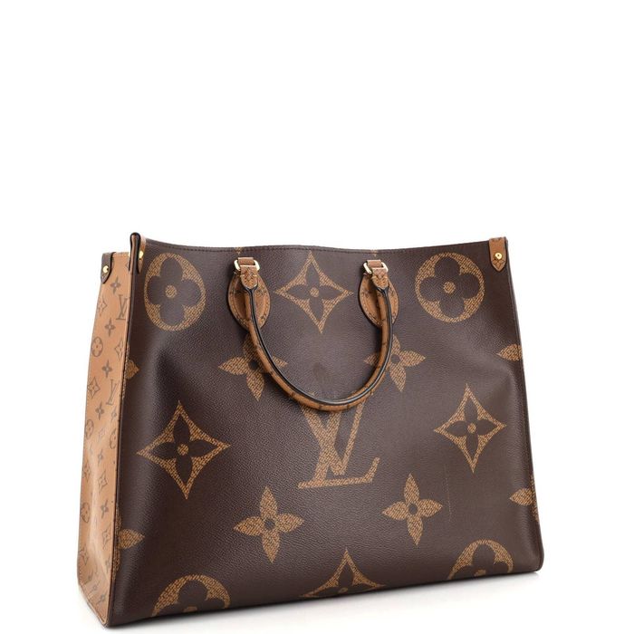 LOUIS VUITTON // OnTheGo GM in Giant Reverse Monogram $2,395 We