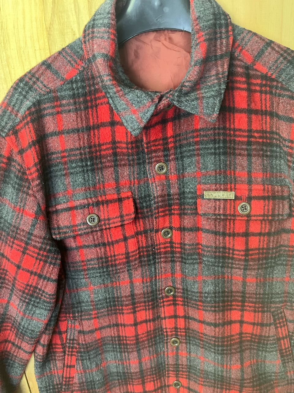 Designer × Vintage VINTAGE Crocodile Flanel shirt Size US M / EU 48-50 / 2 - 2 Thumbnail