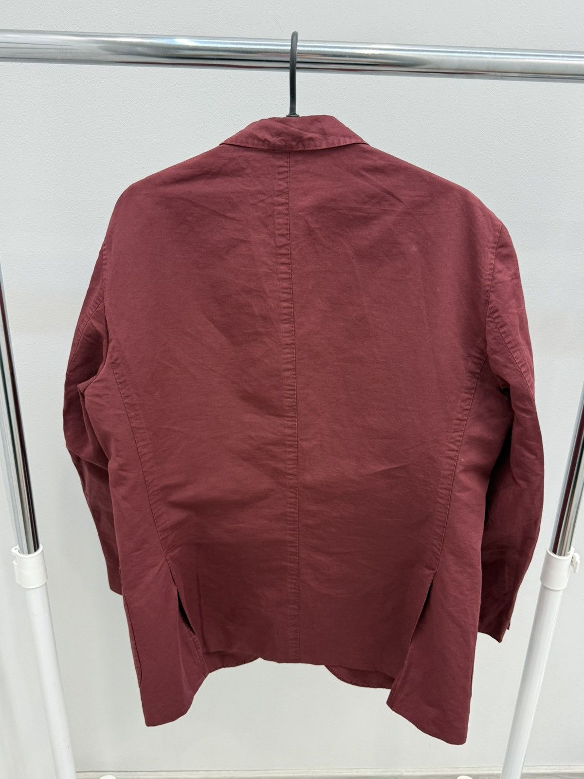 Boglioli Boglioli K.Jacket Red Blazer Size US XL / EU 56 / 4 - 2 Thumbnail