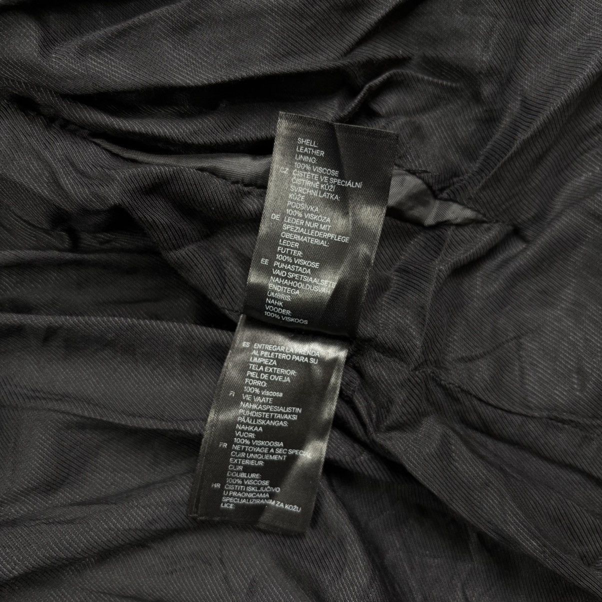 Balmain Archive Balmain by Decarnin x H&M - Leather Jacket Size XS / US 0-2 / IT 36-38 - 15 Thumbnail