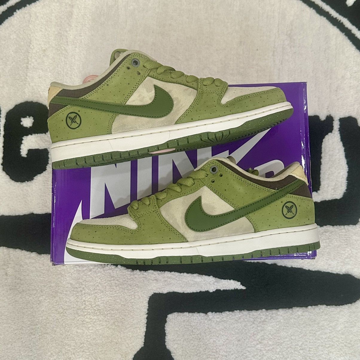 Nike Nike SB Dunk Low Pro Yuto Horigame ‘Matcha’ Size US 10 / EU 43 - 1 Thumbnail