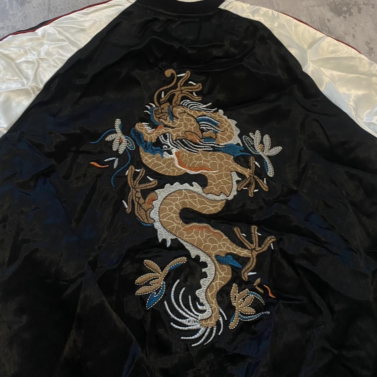 Other Japanese dragon embroidered bomber jacket in black Size US S / EU 44-46 / 1 - 3 Thumbnail