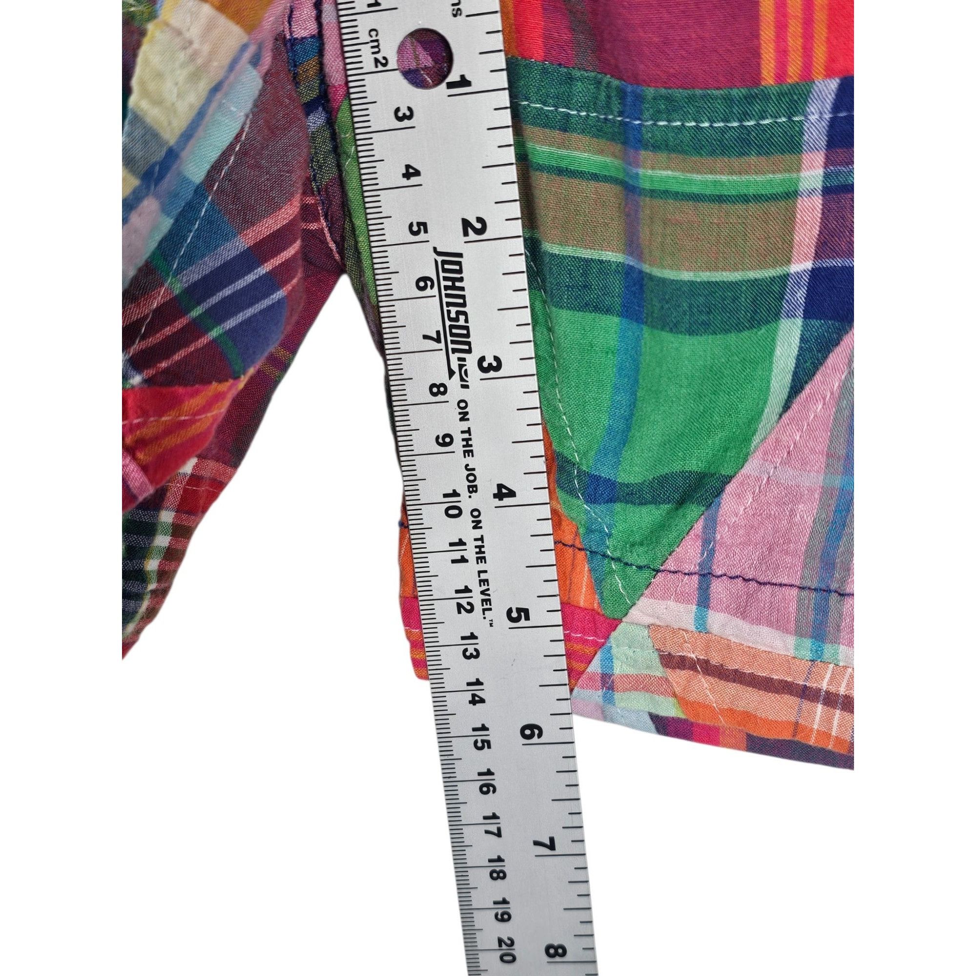 Polo Ralph Lauren Patchwork Madras Size US 38 / EU 54 - 3 Thumbnail
