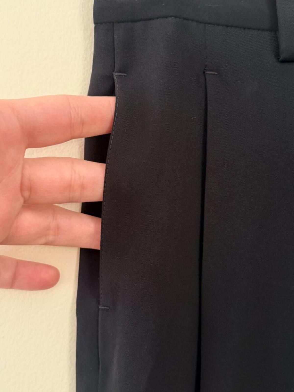 Tom Ford TOM FORD BLACK DRESS SPECIAL OCCASION PANTS 38- 6 Size 28" / US 6 / IT 42 - 2 Thumbnail