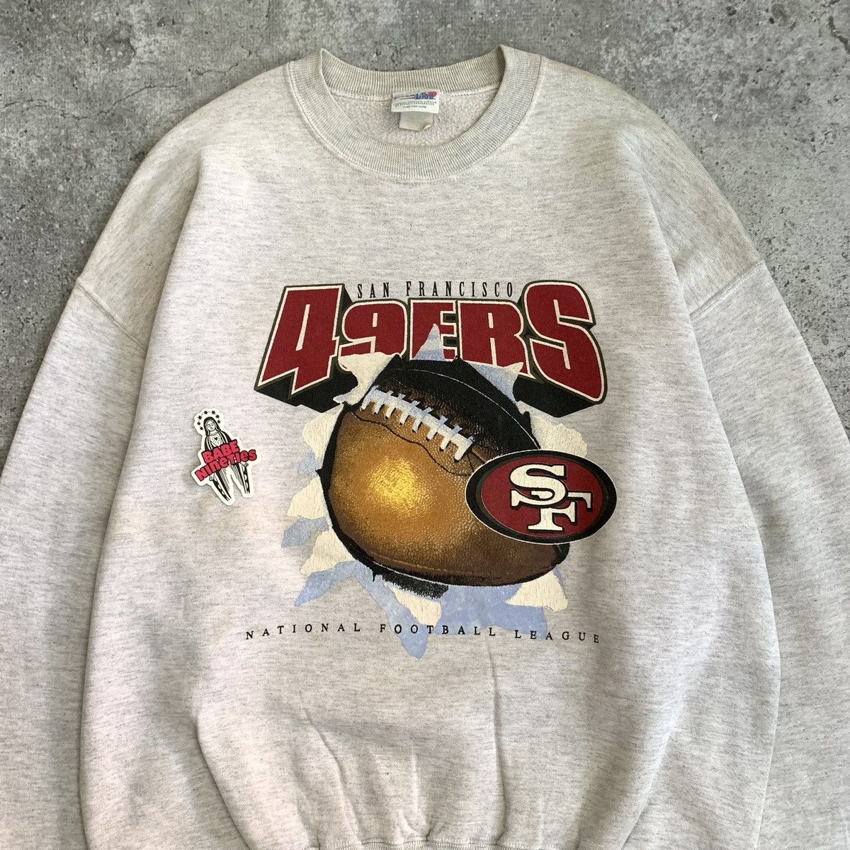 Chalk Line × NFL × Vintage SWEATERSHIRT CHALK LINE X 49ERS Size US XL / EU 56 / 4 - 2 Thumbnail