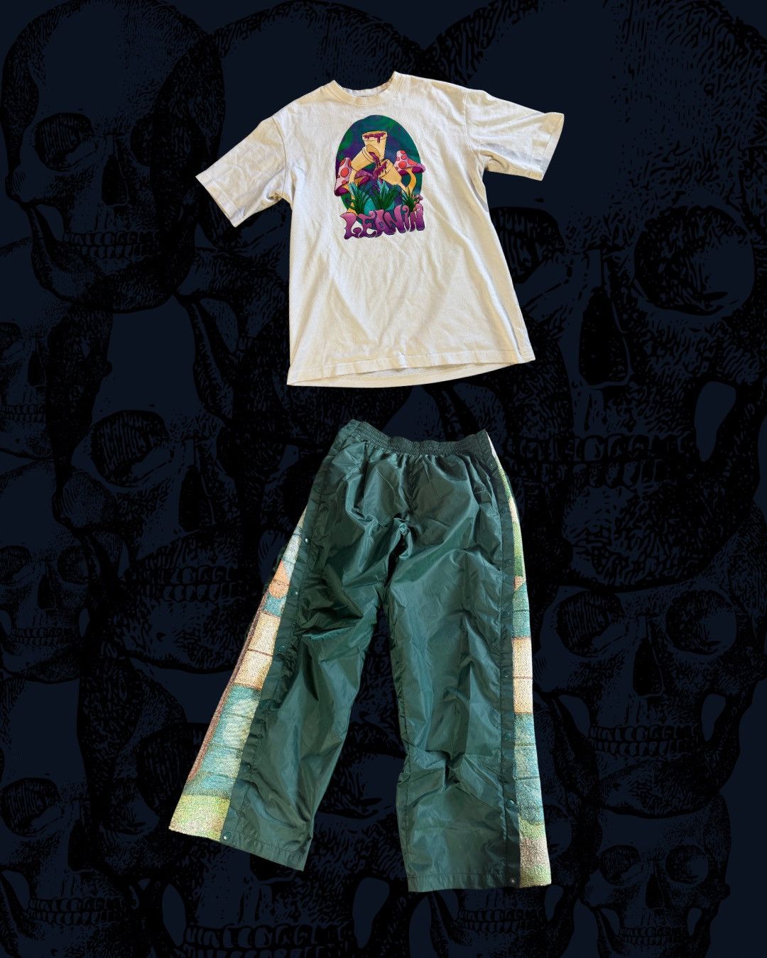 Other Super Flared Basketball Warm Pants- upcycle Size US 32 / EU 48 - 2 Thumbnail