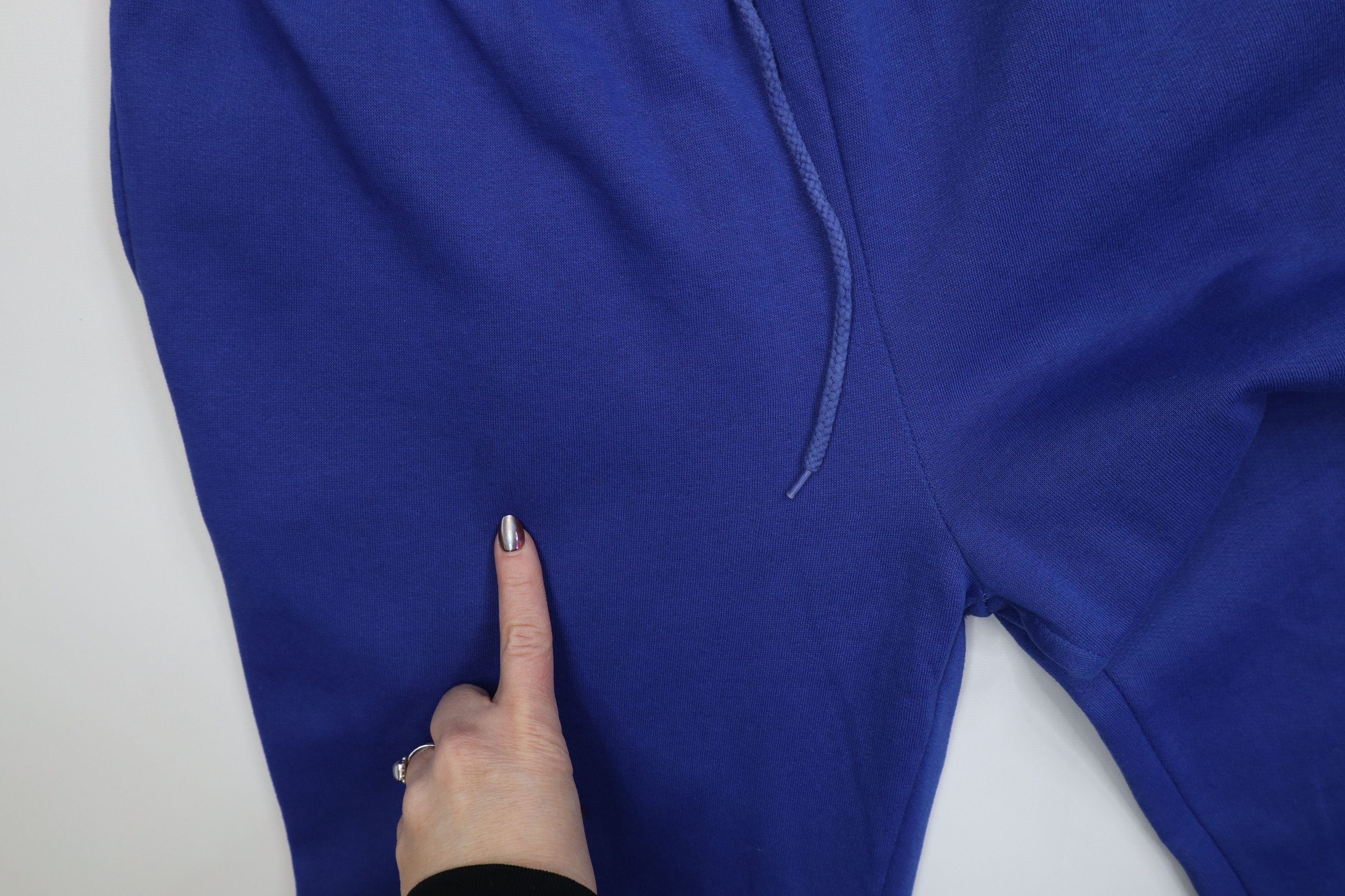 Vintage Vintage 90s Streetwear Blank Sweatpants Joggers Pants Blue Size US 36 / EU 52 - 5 Thumbnail