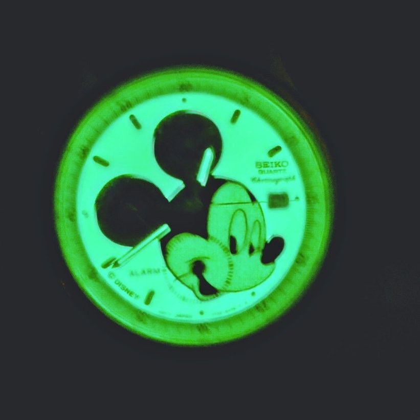 Disney Disney Seiko Mickey Mouse Chronograph Watch Vintage Lumo Size ONE SIZE - 9 Thumbnail