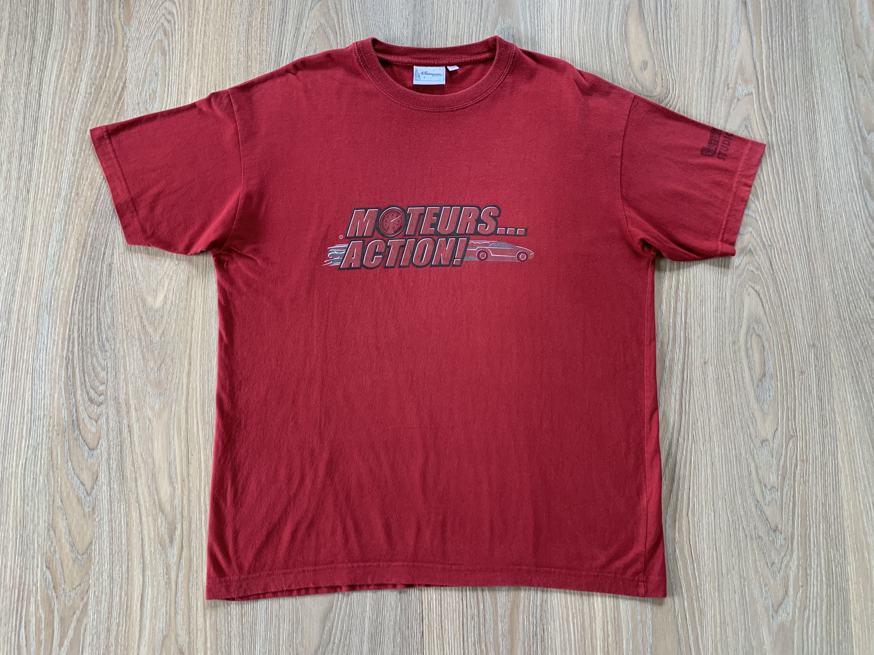 Disney × Vintage Vintage Moteurs Action Walt Disney Studios T Shirt Size US L / EU 52-54 / 3 - 2 Thumbnail