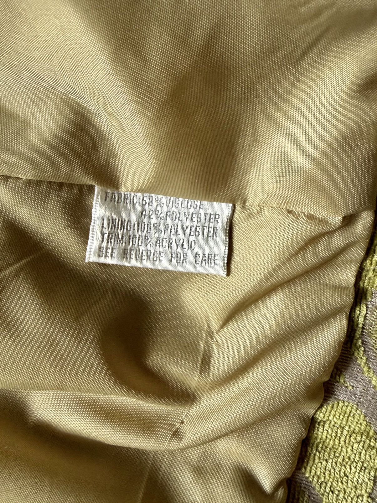 Other Vintage Charlotte Russe Green Penny Lane Coat Fur Trim Size M / US 6-8 / IT 42-44 - 3 Thumbnail