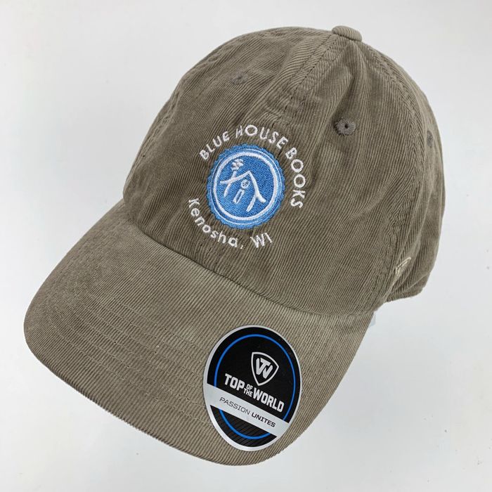 Vintage Blue House Books Kenosha WI Ball Cap Hat Adjustable Baseball