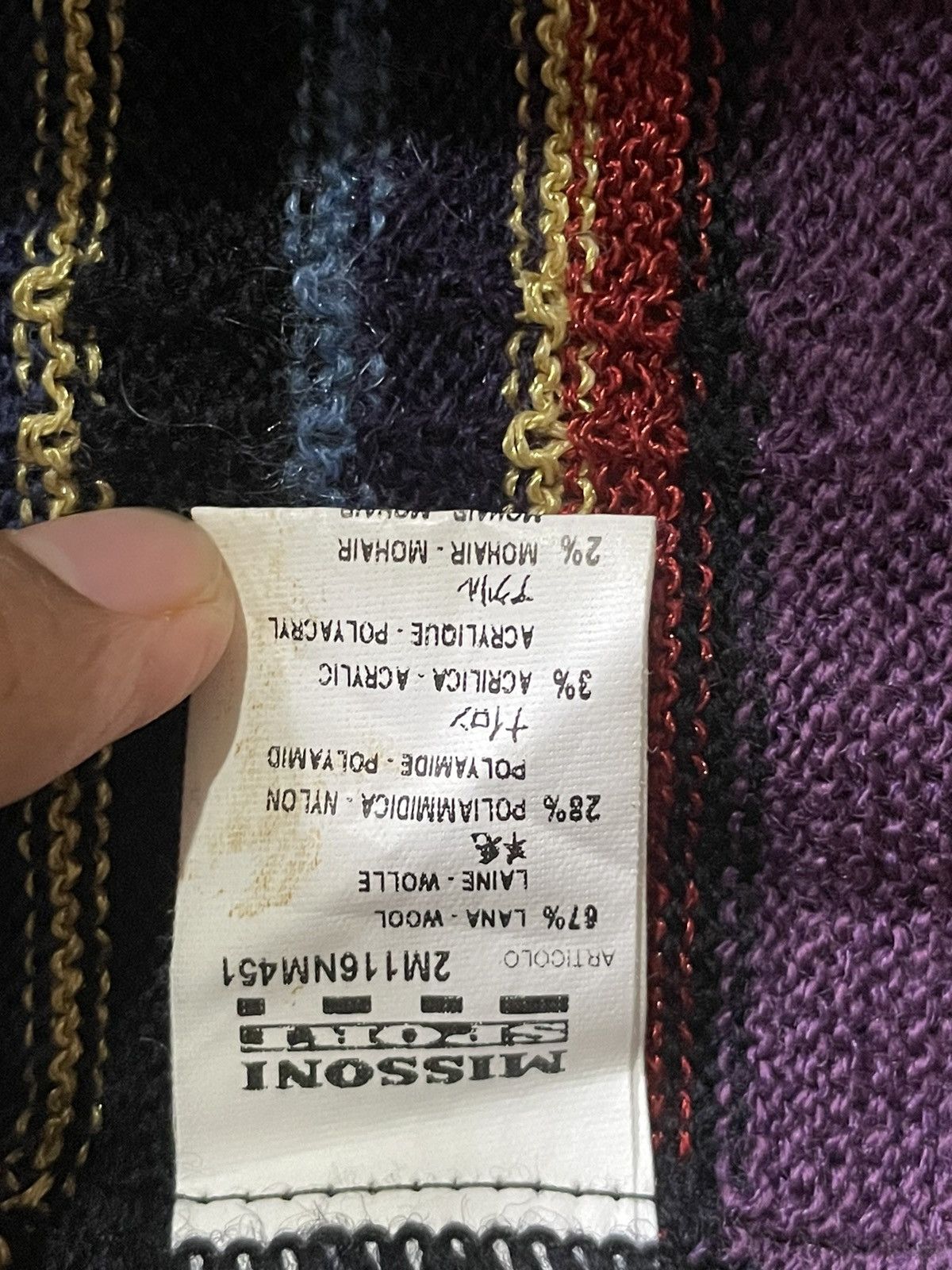 Missoni Missoni Sport Long sleeve Tshirt Size ONE SIZE - 4 Thumbnail