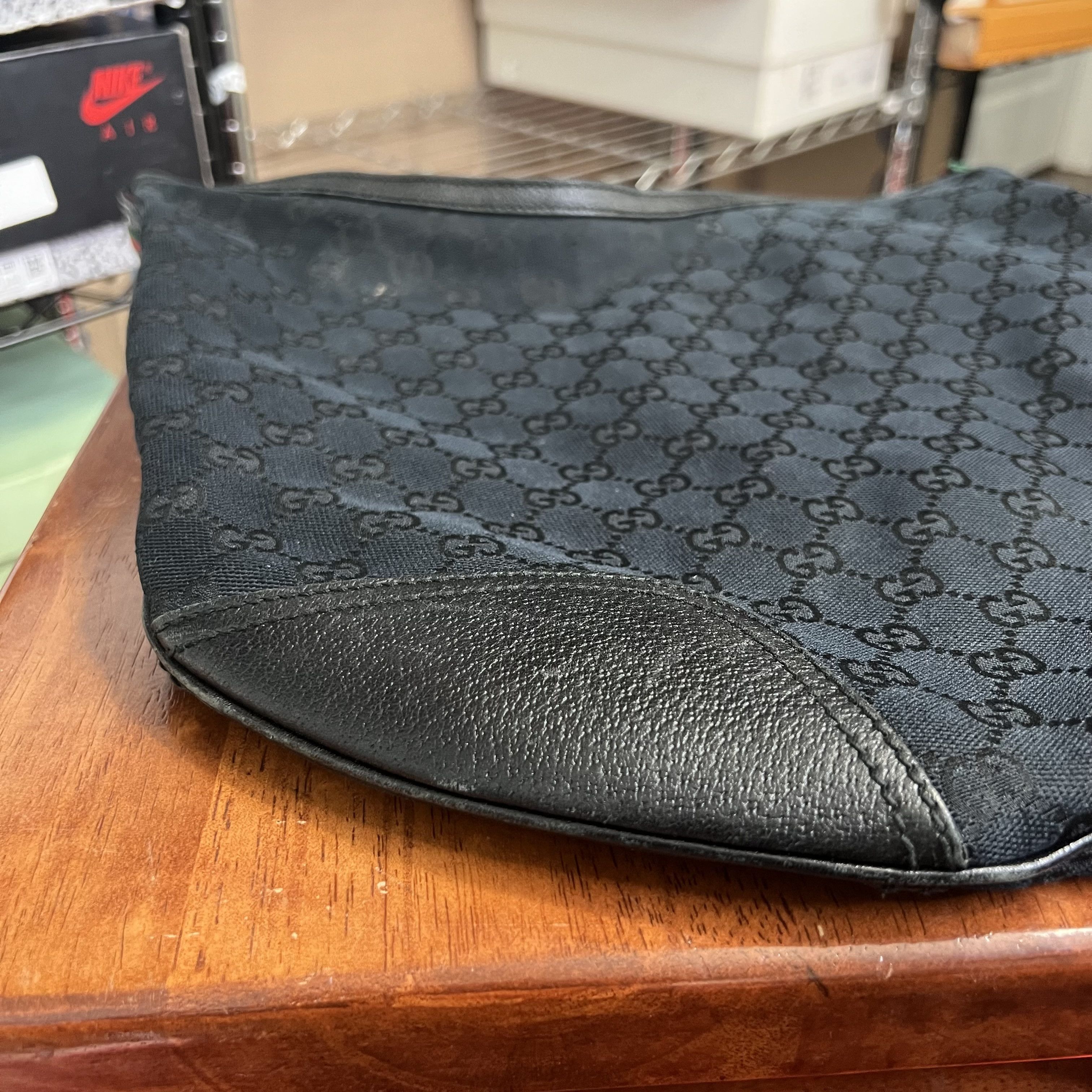 Gucci Gucci Monogram Large Princy Hobo Black Size ONE SIZE - 4 Thumbnail