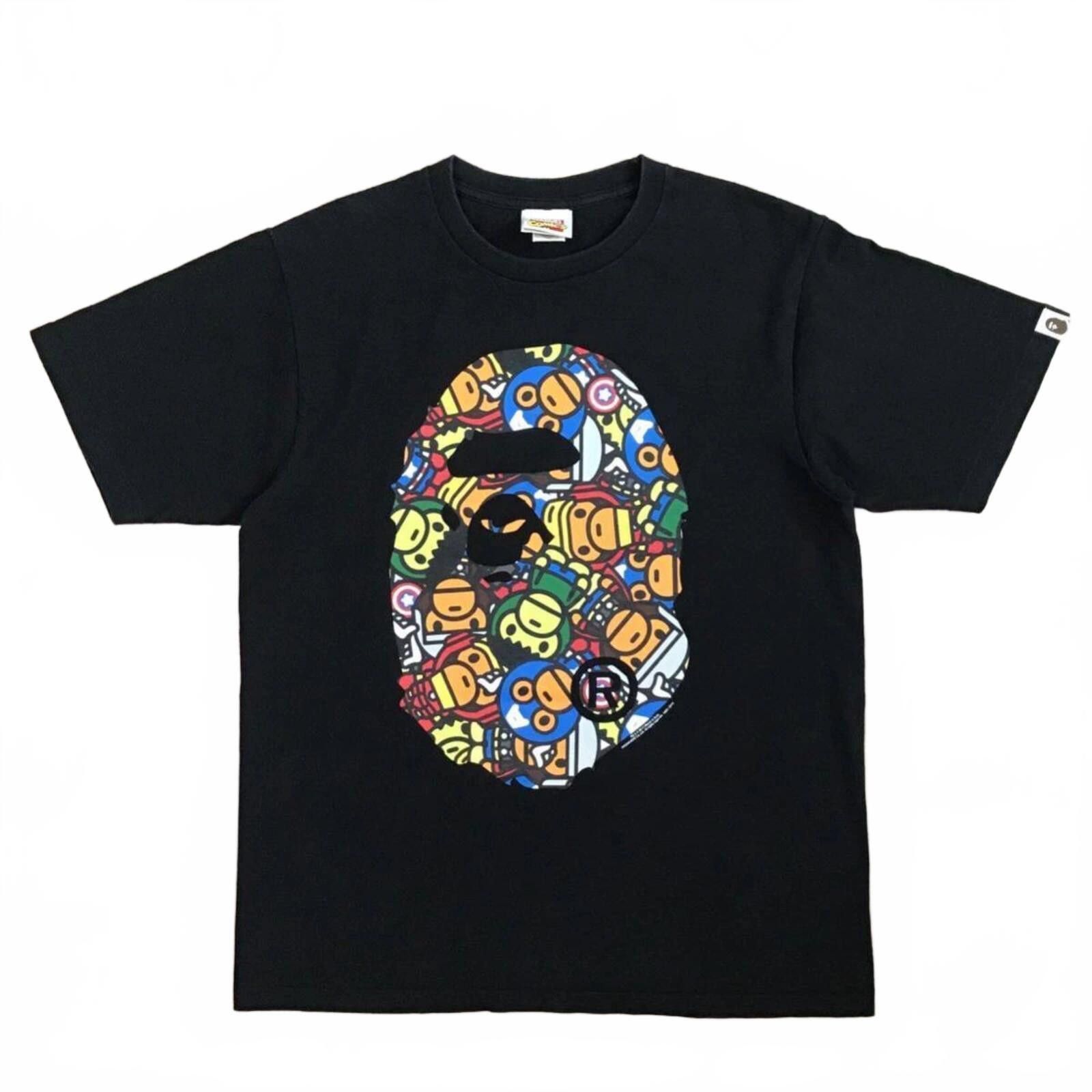 Bape BAPE x Marvel x Baby Milo Comic Camo Tee Avengers - Hulk XXL Size US XXL / EU 58 / 5 - 1 Thumbnail