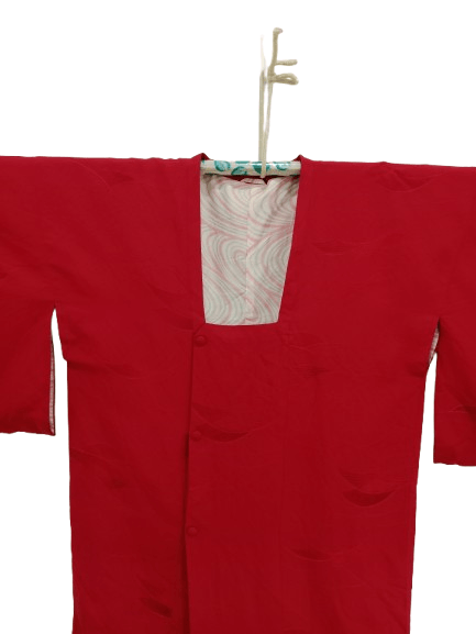 Komono Vintage Michiyuki Kimono Japanese Traditional Wear Size XL / US 12-14 / IT 48-50 - 3 Thumbnail