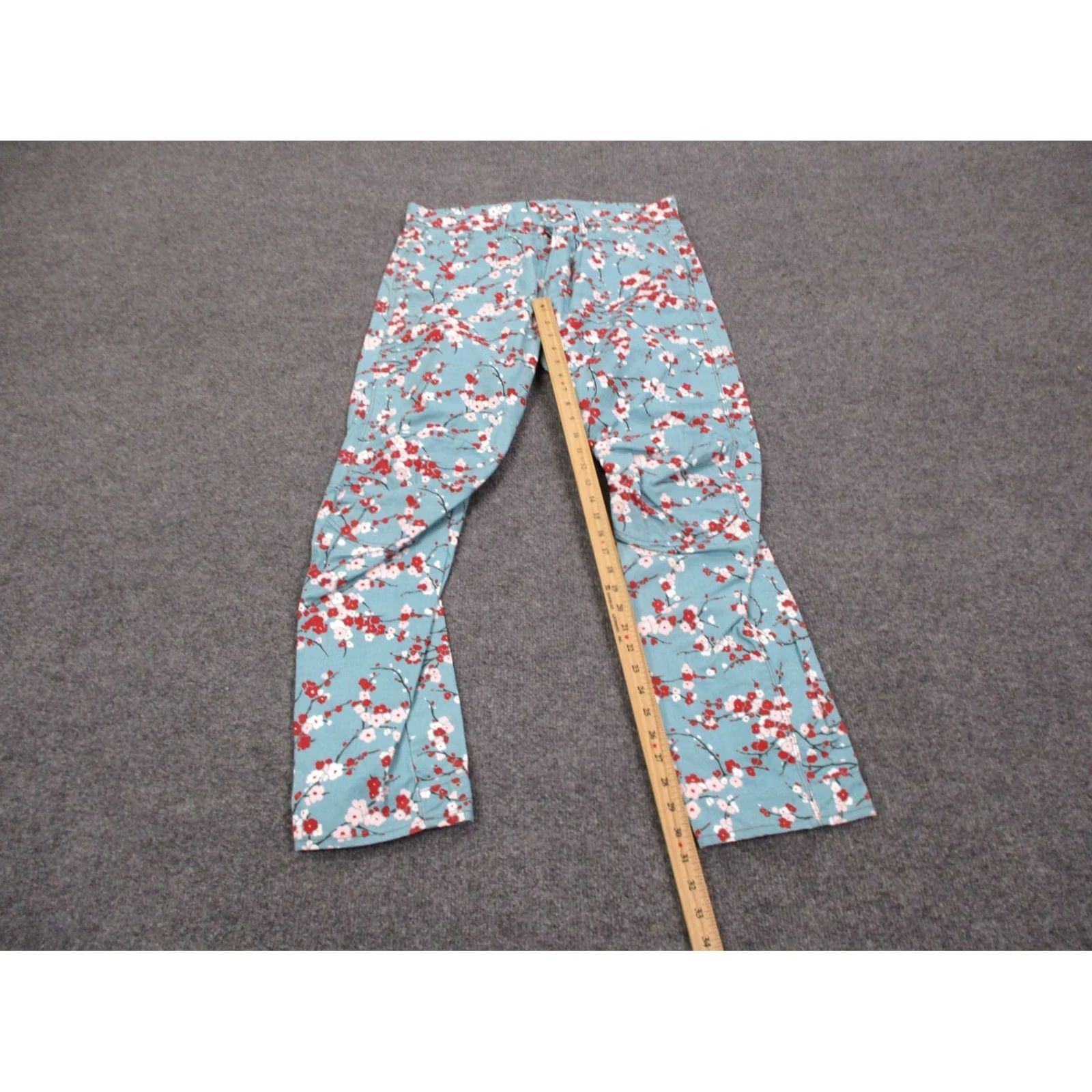 G-Star G-Star Raw Pants Mens 32 X 32 Floral 3D Tapered Flex Knee Colorful Tactical Size US 32 / EU 48 - 3 Thumbnail