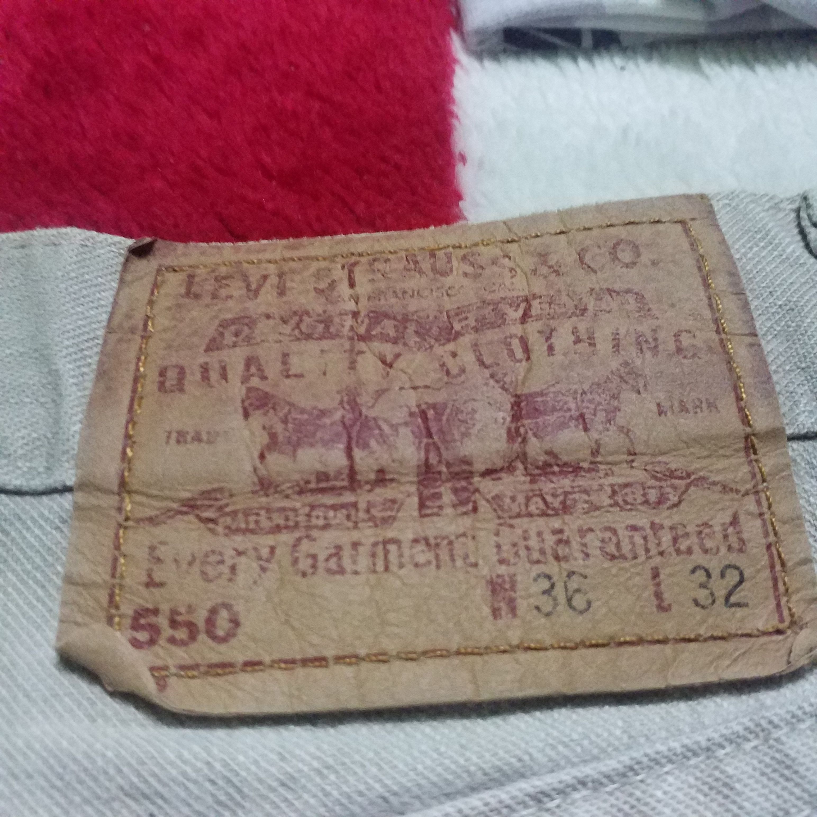 Levi's LEVIS 550 RELAXED FIT Size US 36 / EU 52 - 12 Thumbnail