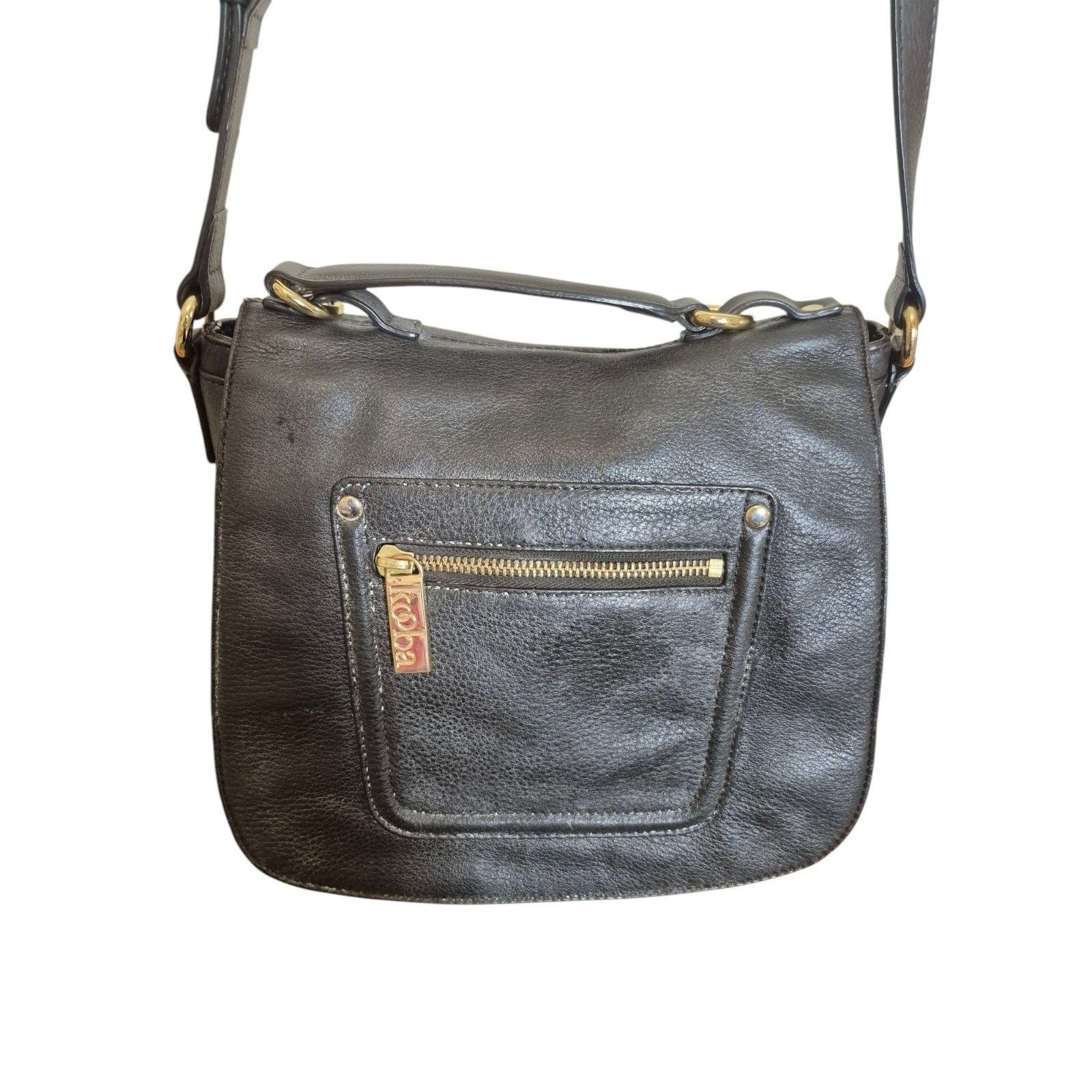 Other Kooba Pebbled Leather Crossbody Shoulder Bag Flap Top Handle Size ONE SIZE - 3 Thumbnail